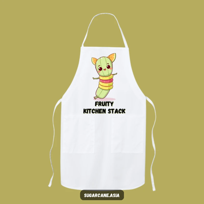 Funny Sugarcane Apron, Kitchen Fruit Stack Challenge, Unique Funny Gift