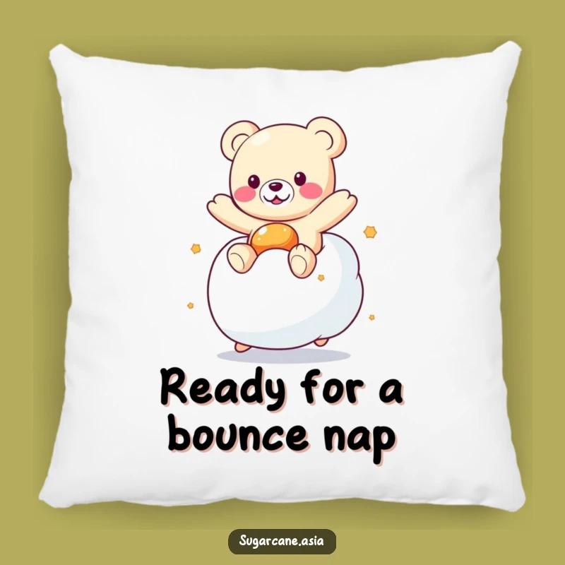 Cozy Funny Kawaii Gummy Bear Marshmallow Pillow: Sweet Dream Gift Idea
