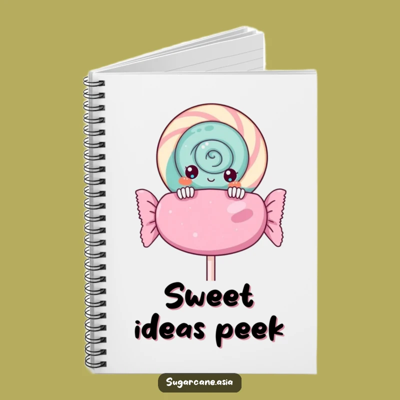 Funny Kawaii Lollipop Notebook: Jot Down Sweet Curiosity, Perfect Funny Gift